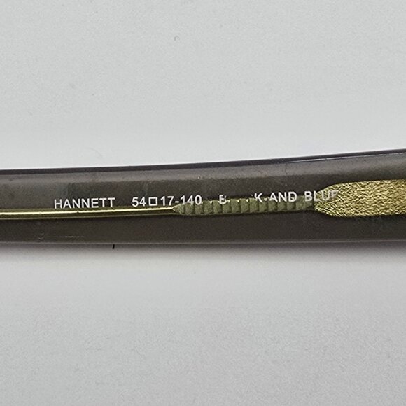 English Laundry Hannett Black and Blue Eyeglasses Frame w/ Flexhinge 54-17-140 - Picture 8 of 13